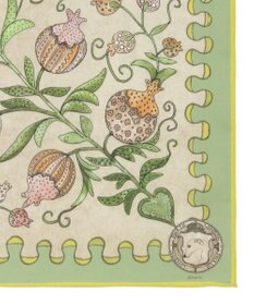 MOONBAT SWASH LONDON(スウォッシュロンドン） コットンハンカチーフ  BERRY 52×52 日本製