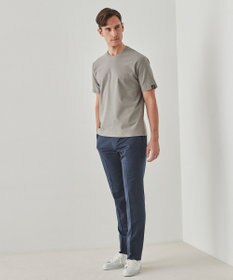 GOTAIRIKU 仕事で着られるTシャツ【サラサラ/よれにくい/透けにくい】キレイめ 鹿の子 ビズTシャツ