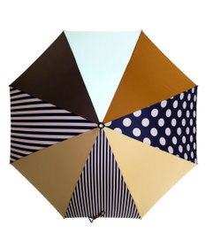 +RING 【プラスリング】【数量限定】 UNISEX 雨傘（長）60cm BRN T1201