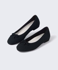 steppi 【洗える/撥水】ラウンド バレエ パンプス