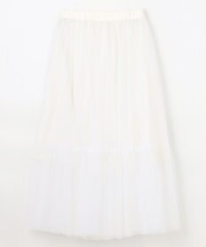 NAVE 【Nave・洗える】チュールフレアースカート