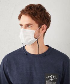 JOSEPH ABBOUD MOUNTAIN 【UNISEX】マスクホルダー付 オーガニックTシャツ