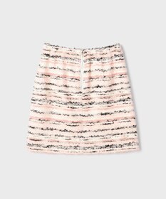 GRACE CONTINENTAL ミックスヤーンツイードスカート