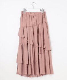 Feroux アシンメトリーティアード スカート