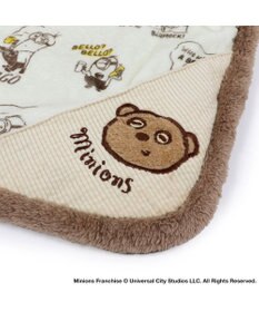 PET PARADISE ミニオン 遠赤外線 ボアマット 角型《コーヒ柄》