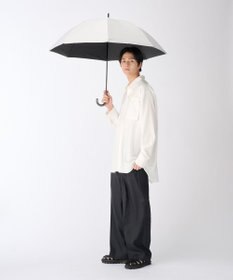 MOONBAT ハニカム断熱パラソル 無地 長傘  晴雨兼用 日傘 遮光率100％ UV100％ 遮熱 耐風 60cm