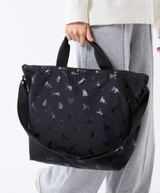 LeSportsac DELUXE EASY CARRY TOTE/ブラックキャッツ