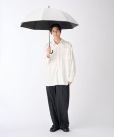 MOONBAT ハニカム断熱パラソル 無地 長傘  晴雨兼用 日傘 遮光率100％ UV100％ 遮熱 耐風 60cm