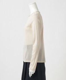 23区 L 【GOLD LABEL】ファインストレッチチュール シアーカットソー