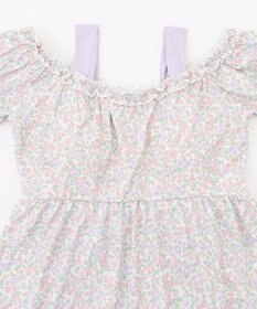 組曲 KIDS 【SS-Lサイズ】 ボタニカルフラワースイムウェア(セパレート)