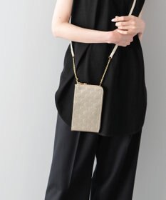 MIYABIYA La quoh with kirakaracho 南蛮七宝エンボスレザー モバイルケース