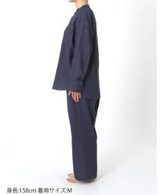 ワコール／睡眠科学 パジャマ 長袖 長ズボン 綿100%(本体) ここちよく眠れる 寝返りしやすい レディース YDX511 睡眠科学／ワコール