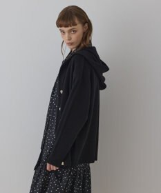 GRACE CONTINENTAL ウールフードニットカーディガン