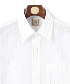 J.PRESS MEN 【WEB・一部店舗限定】コットンリネンオルタネートストライプ シャツ / レギュラー