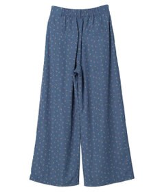 earth music&ecology 花柄ワイドパンツ