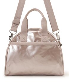 LeSportsac ROUND SM SATCHEL/ローズゴールドシャイン