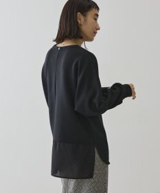 AMERICAN HOLIC ドルマン異素材ポンチプルオーバー