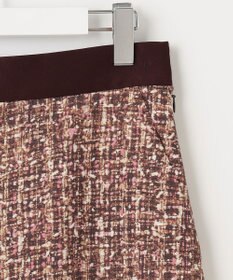 自由区 S プリントジャガードストレッチ スカート