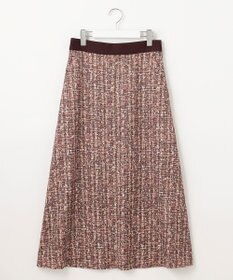 自由区 S プリントジャガードストレッチ スカート