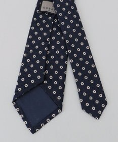 GOTAIRIKU 【日本製】西陣ネクタイ_ネイビー×ブラウン系