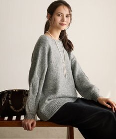 23区 S 【SLOW/一部店舗限定】ベロア風ニット スカート