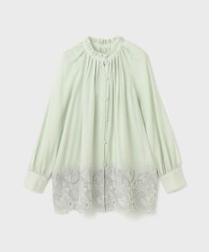 GRACE CONTINENTAL ヘムレースギャザートップ