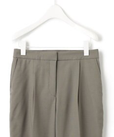 ICB 【新色追加・洗える】 ウールマットウース テーパードパンツ