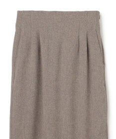 uncrave ウォッシャブルウールライクツイル Iラインスカート
