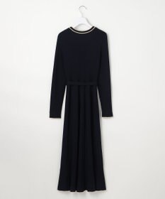 any SiS 【洗える】バイカラーデザインニット ワンピース ネイビー　M 洗える】バイカラーデザインニット ワンピース / ANY SIS