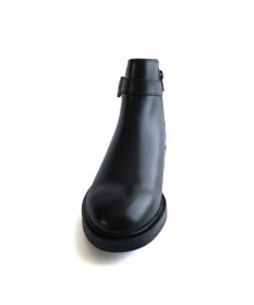 Pointer 本革ベルト付きエンジニアショートブーツ