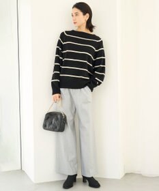 UNFILO カシミヤブレンド オフネックニット