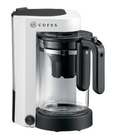 YAMATO テーブル＆キッチン 【コレス】5カップコーヒーメーカー  ホワイト  C302WH