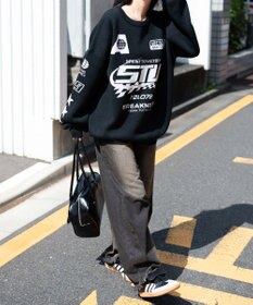 WEGO スポーツグラフィックジャガードニット