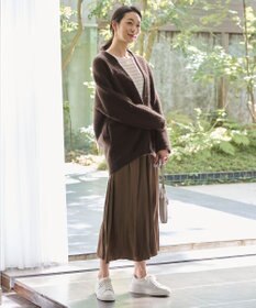 自由区 L 【UV加工・洗える】ハイカウントボーダー カットソー