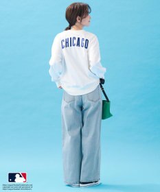 ANY 【洗濯機可/UVケア】MLB/メジャーリーグベースボール クルーネックスウェット