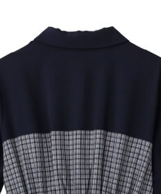 YECCA VECCA ハーフスリーブベアドッキングワンピース