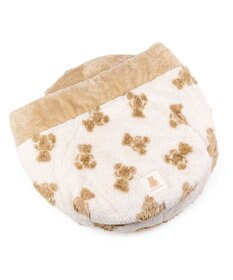 PET PARADISE ペットパラダイス  くまちゃん織り 遠赤外線  丸型 寝袋 Ｍ