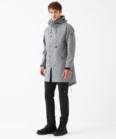 JOSEPH ABBOUD MOUNTAIN 【UNISEX】ホットピアスラブジャガードカモ コート