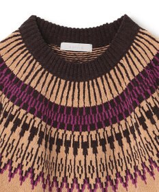 UNFILO MENS ライトモール ノルディックニット