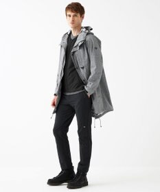 JOSEPH ABBOUD MOUNTAIN 【UNISEX】ホットピアスラブジャガードカモ コート