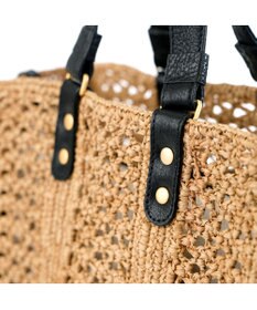 IBIZA ラフィア　2WAYバッグ