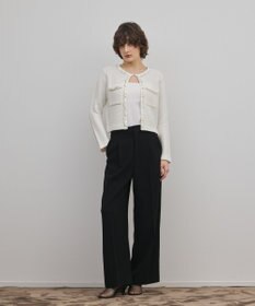 GRACE CONTINENTAL ブレードツイードニットジャケット