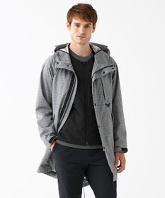 JOSEPH ABBOUD MOUNTAIN 【UNISEX】ホットピアスラブジャガードカモ コート