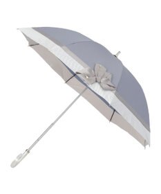 MOONBAT 【ランバン オン ブルー（LANVIN en Bleu）】晴雨兼用日傘　ビジューリボン