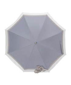 MOONBAT 【ランバン オン ブルー（LANVIN en Bleu）】晴雨兼用日傘　ビジューリボン