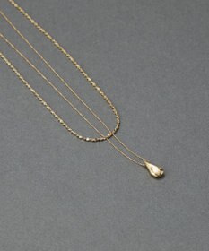 Phoebe 【金属アレルギー対応】レイヤードドロップロングネックレス