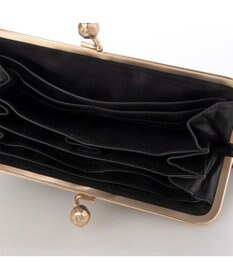 UNBILLION perche フラグメントケース付きアンティーク調ガマグチ長財布