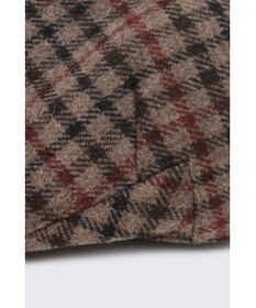 DAKS ハウスチェックツイードハンチング