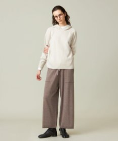 J.PRESS YORK STREET 【UNISEX】ウールカシミヤ フーディーニット