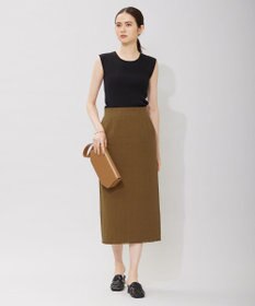 ICB コットンリネンキャンバス スカート